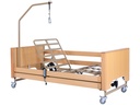 LETTO ELETTRICO A 4 MOTORI, ALTEZZA REGOLABILE 84-125 cm - 3 articolazioni - 4 sezioni