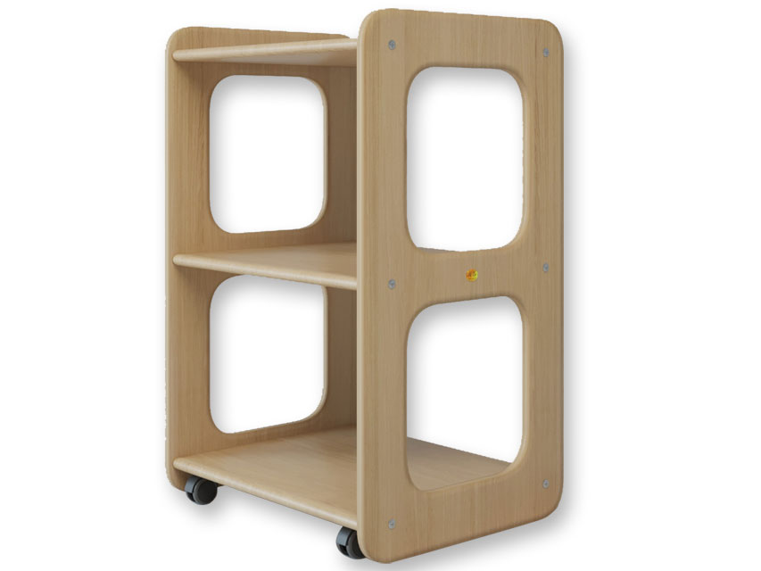 CARRELLO IN LEGNO DANTE