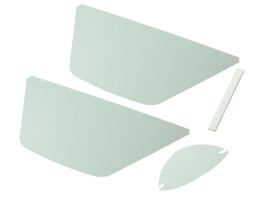 KIT VISIERE PROTECTOR (2 facciali+1 frontale)