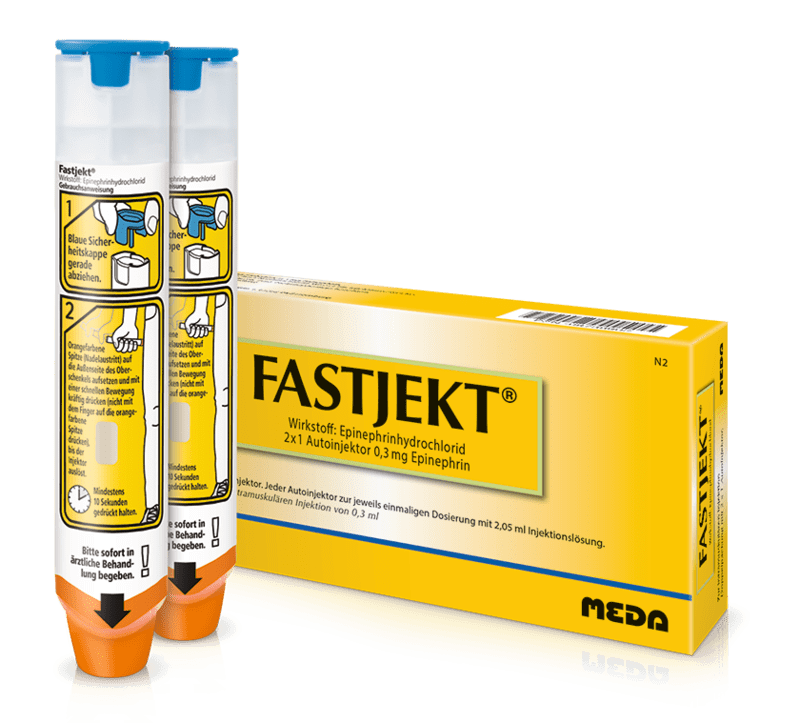 Fastjekt adrenalina 300 mcg 2,05 ml
