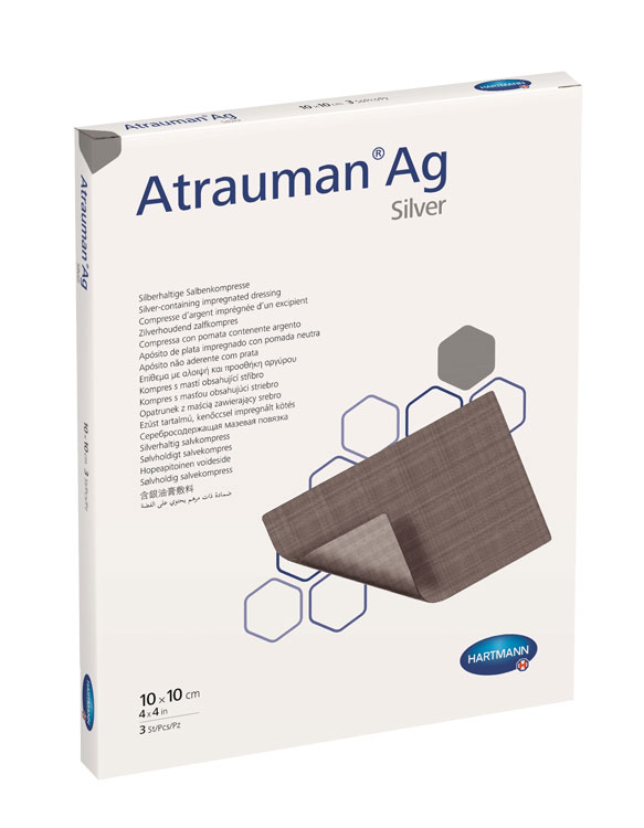 Atrauman Ag Medicazione sterile con argento 10x10 cm
