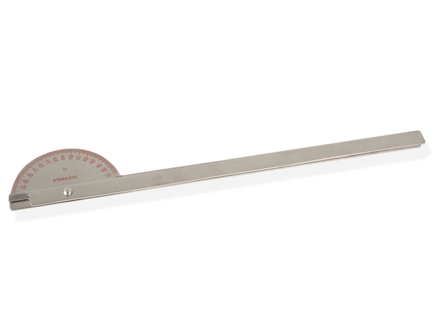 GONIOMETRO ROBINSON 180° - in acciaio INOX