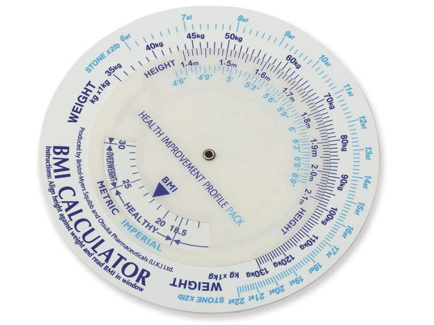 DISCO CALCOLATORE BMI