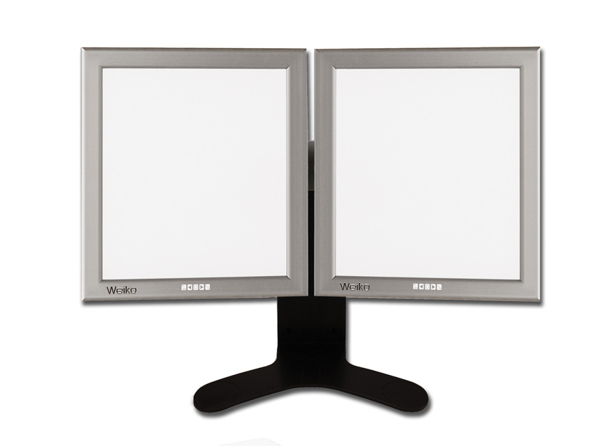 NEGATIVOSCOPIO ULTRAPIATTO DA TAVOLO LED - 42x72 cm doppio