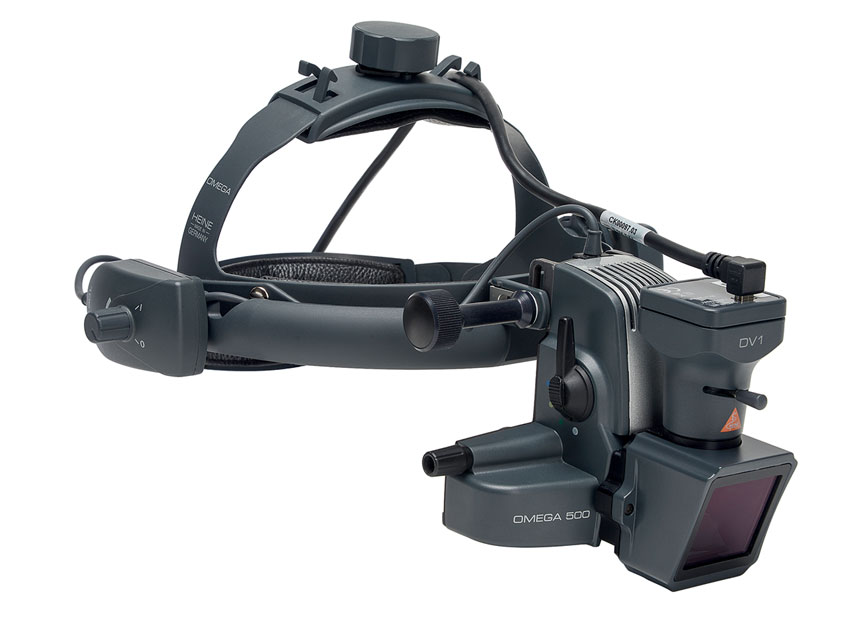 OFTALMOSCOPIO HEINE OMEGA 500 LED HQ CON VIDEOCAMERA DIGITALE VD1