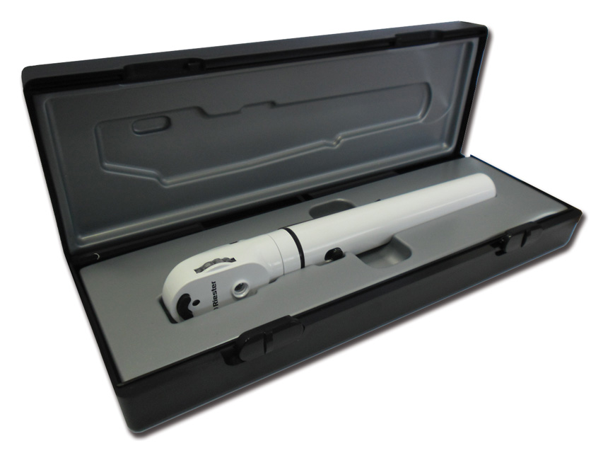 OFTALMOSCOPIO E-SCOPE BIANCO LED 3,7V in astuccio