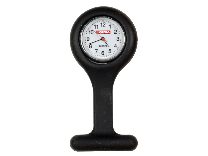 OROLOGIO PER INFERMIERI - rotondo - nero