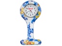 OROLOGIO PER INFERMIERI - rotondo - fantasia foglie