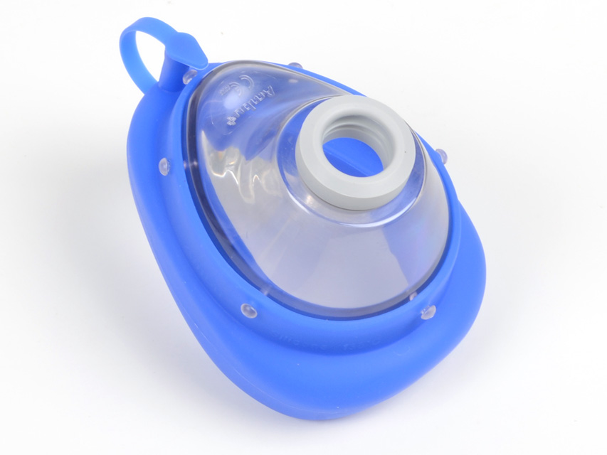 MASCHERINA AMBU NR. 5 - adulto blu