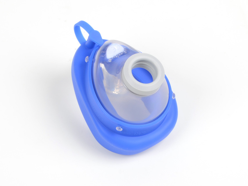 MASCHERINA AMBU NR. 2 - ragazzo blu