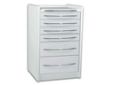 CASSETTIERA MOBILE GE419 6 cassetti 49 cm - bianca