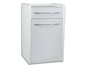 CASSETTIERA MOBILE GE4LP sotto lavello 49 cm - bianca