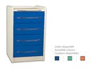 CASSETTIERA MOBILE GE416 4 cassetti 49 cm - colore a scelta