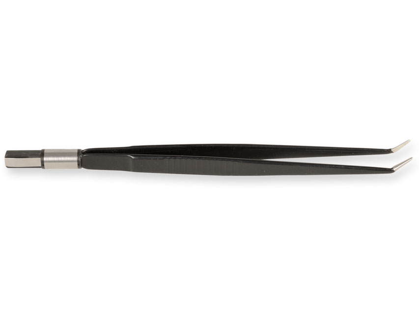 PINZA "NON STICK" RETTA - 20 cm - punte angolate 1 mm
