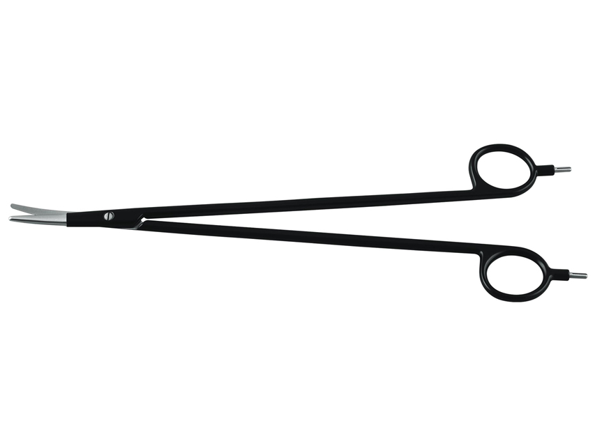 FORBICI BIPOLARI MONOUSO 18 cm - curve