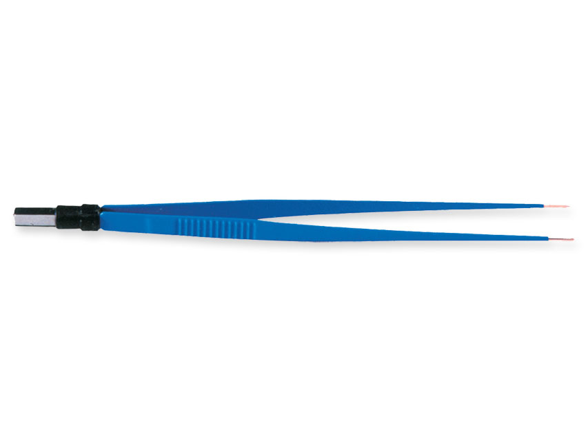 PINZA BIPOLARE RETTA 20 cm - punte 1 mm