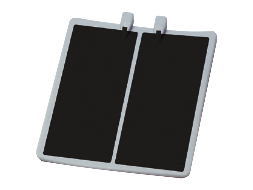 PLACCA GOMMA BIPARTITICA 20 x 15 cm