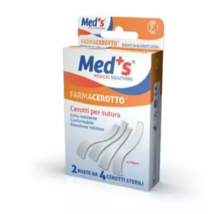 Sutura cutanea adesiva in tnt 6,4x76mm
