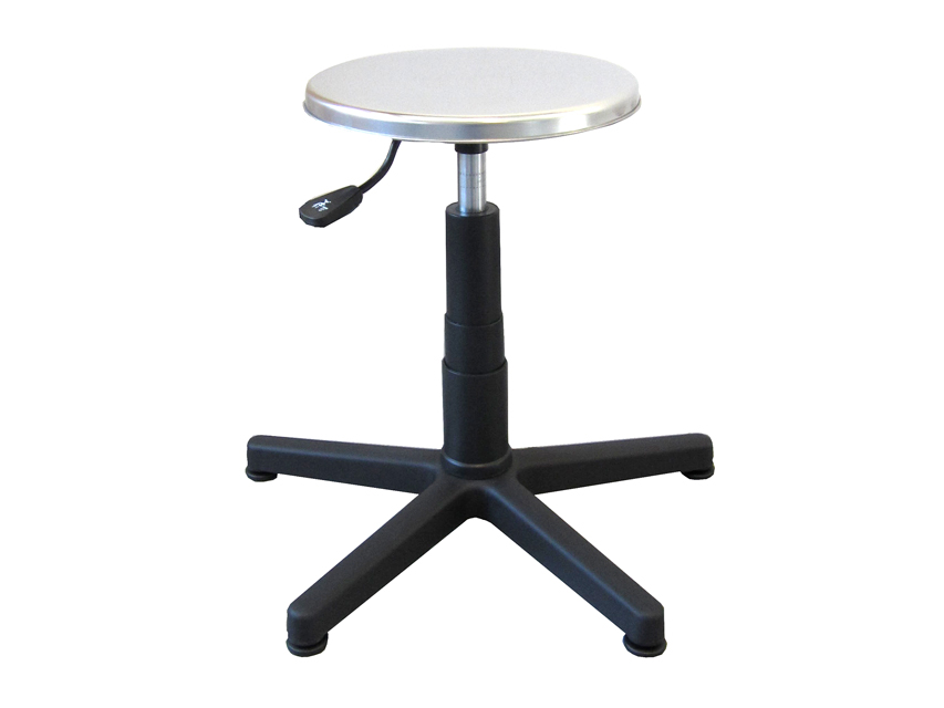 SGABELLO - sedile inox con piedini