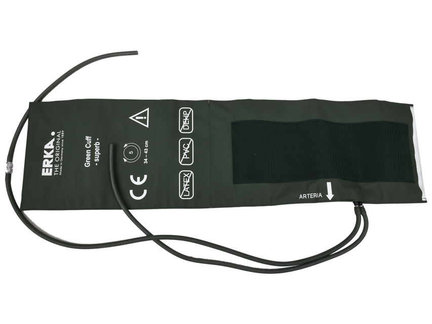 BRACCIALE ERKA SUPERB GREEN 2 TUBI - adulto L - verde per ERKA VARIO