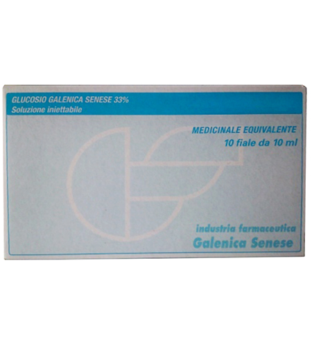Glucosio 5% flacone vetro 500 ml
