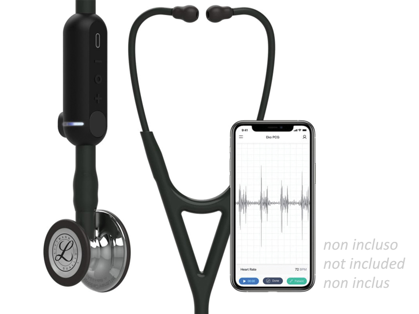 3M LITTMANN STETOSCOPIO CORE DIGITAL - 8869 - nero - finiture specchio