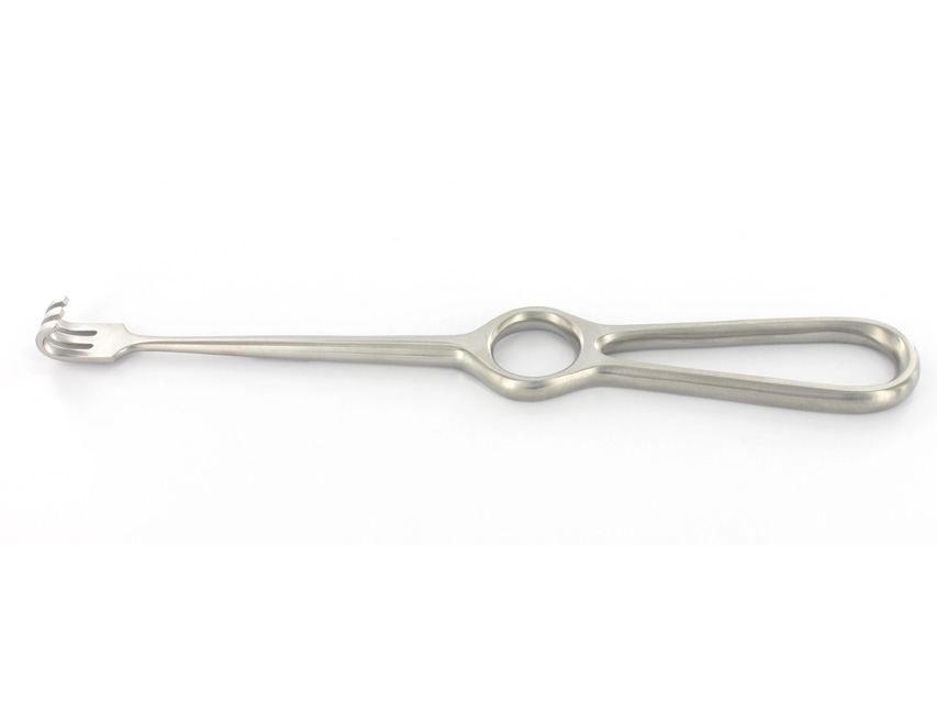 RETRATTORE VOLKMAN 3 denti smussi - 22 cm
