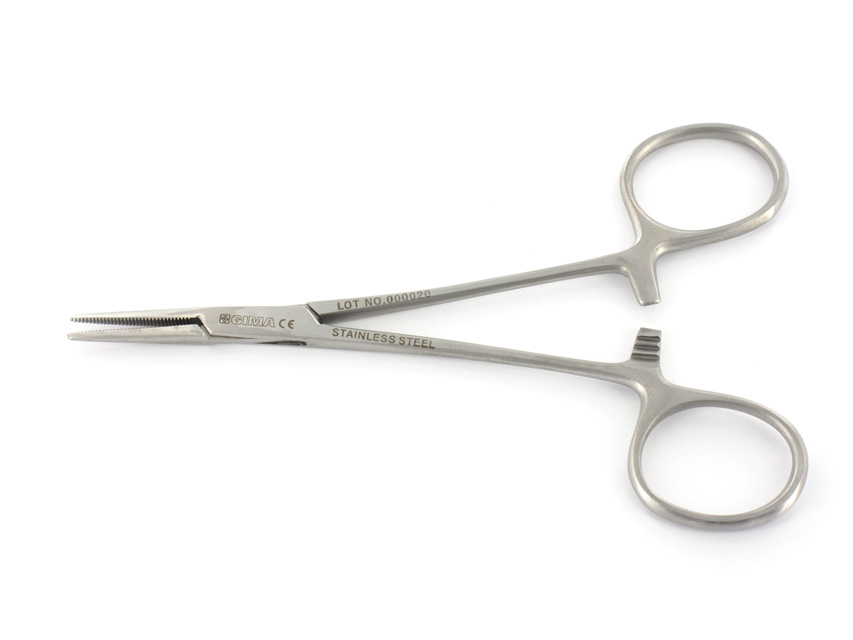 PINZA MOSQUITO retta - 12,5 cm