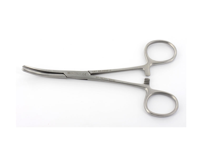 PINZA KLEMMER - curva - 14 cm
