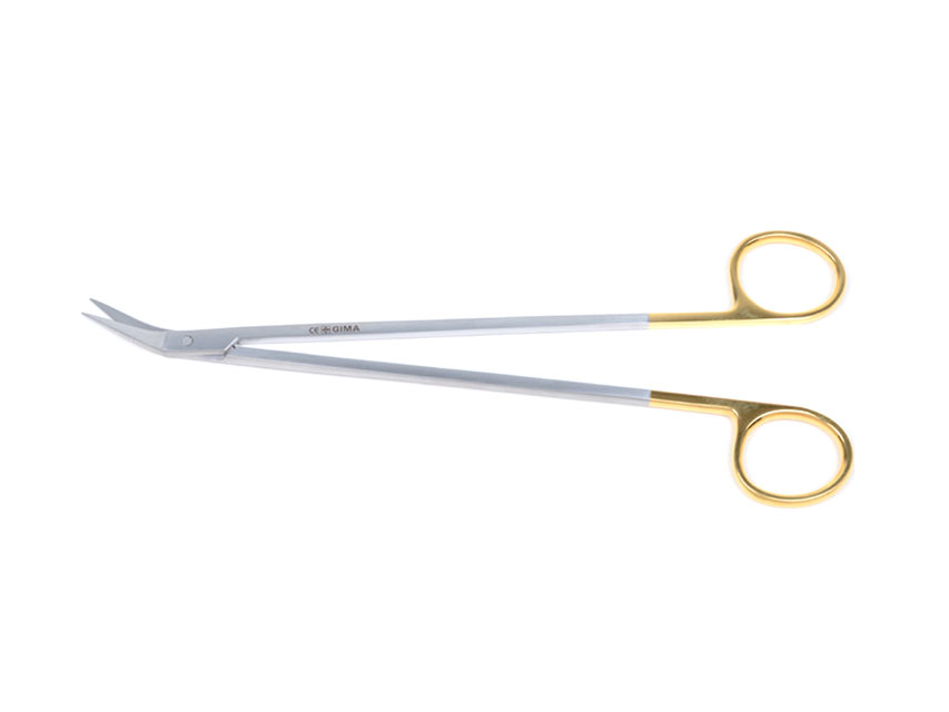 FORBICI DEBAKEY POTTS SMITH C.T.-19 cm- ang.45°