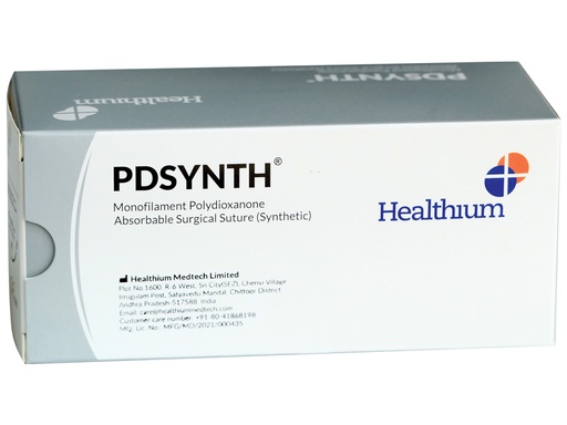 [22941] SUTURA ASS. PDSYNTH calibro 0, curva 1/2, ago 30 mm - 70 cm - viola