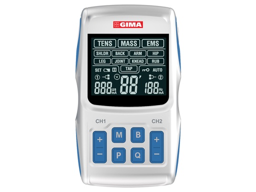[28406] GIMA-CARE TENS - 2 canali - 36 programmi