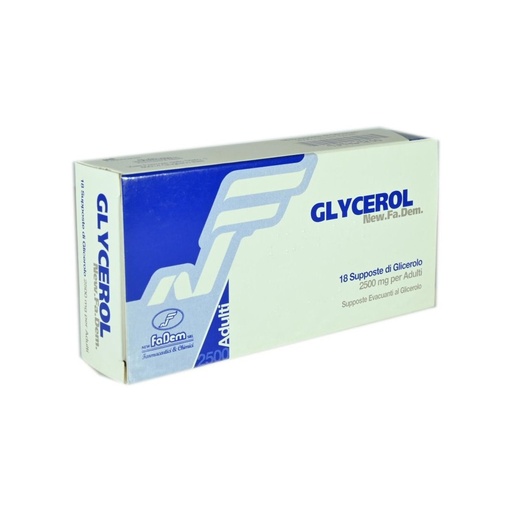 [SDF01012] Supposte glicerolo adulti (12 pezzi)

