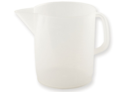 [GM-31786] BOTTIGLIA GRADUATA 2.000 ml - plastica