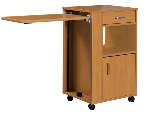 [GM-31969] COMODINO IN LEGNO con vassoio estraibile per codici 27672/3
