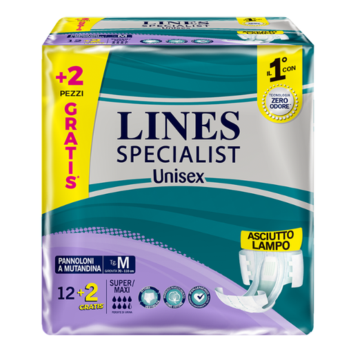[MGI03156] Pannolone Lines Specialist Pants Plus tg.L
