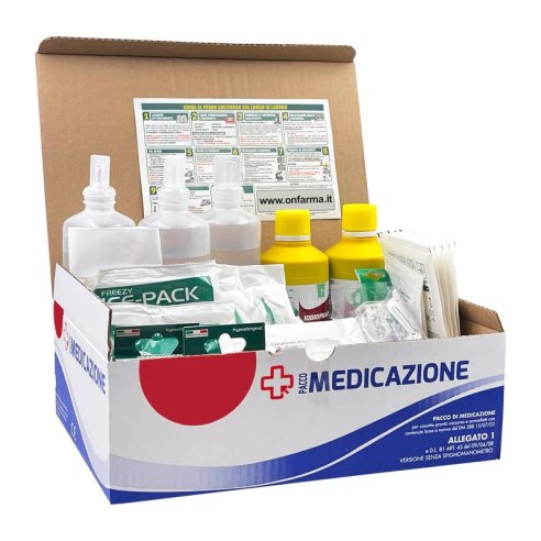 [MOR0924] Pacco reintegro Allegato 1 base senza sfigmomanometro da 3 lavoratori