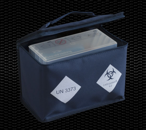 [DMM10121, DMM080101] Borsa isotermica per trasporto 1 portaprovette (40 pz)