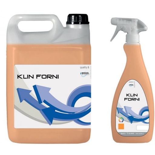 [DET03072] Sgrassante fortemente alcalino Klin Forni 750 ml (per grassi carbonizzati)