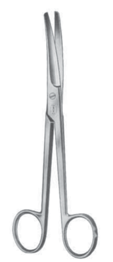 [MORKAD141-15] Forbici chirurgiche curve mayo 15,5 cm
