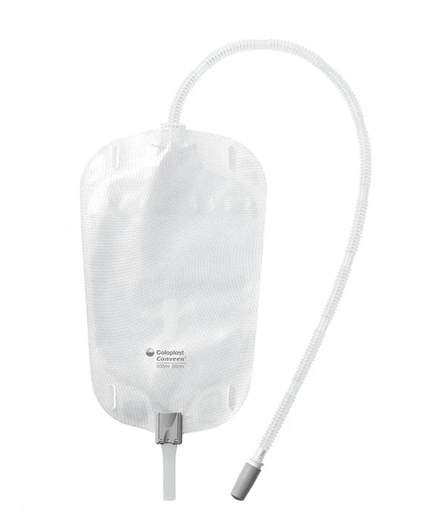 [DMM07032] Sacca gambale con valv. antir. e rub. di sc. 750 ml tubo 10 cm antisciabordio
