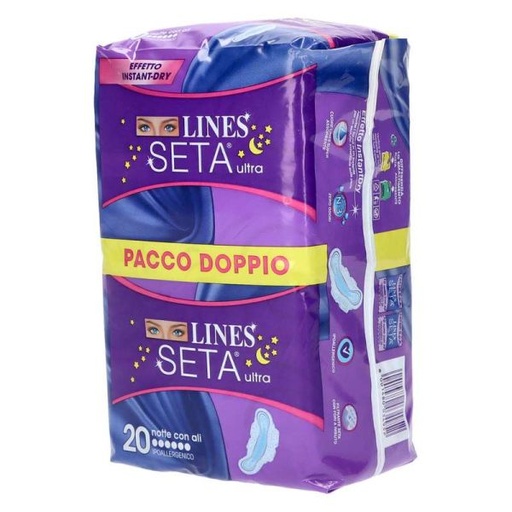 [MGI01258] Assorbenti Lines Seta Ultra Notte conf.20pz