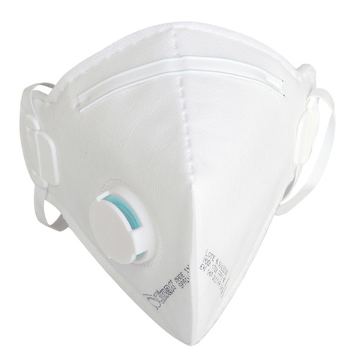 [MOR0171] Mascherina respiratoria ffp3 pieghevole con valvola