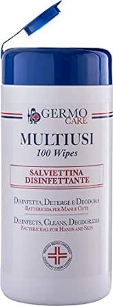 [IGP01185] Salvietta disinfettante con alcool 15x20cm  PMC barattolo 50pz