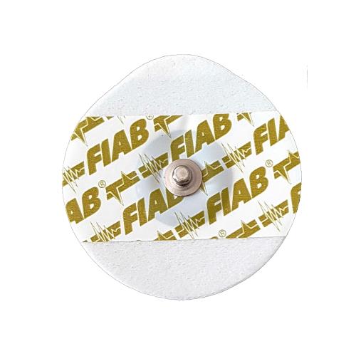 [MOR0485] Elettrodo foam gel liquido 48x50 mm bottone monouso