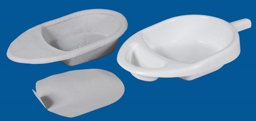 [MGI01089] Supporto in plastica con antimicrobico per maxi padella monouso