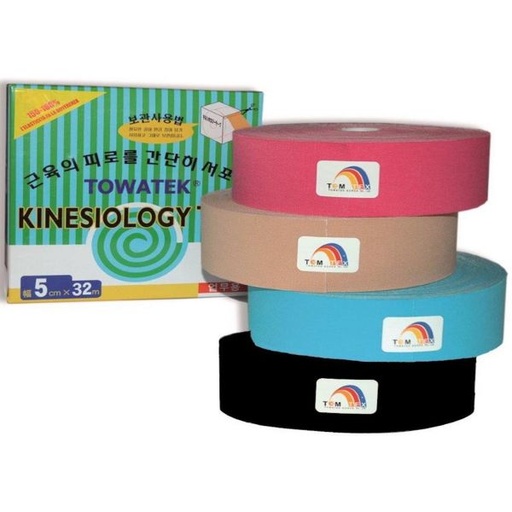 [DMM01244] Kinesiology tape 100% cotone 32 m x 5 cm colore verde