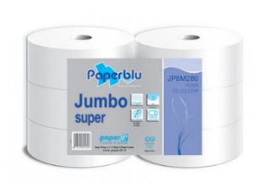 [MCP01036] Carta igienica jumbo maxi 287mt pura cellulosa