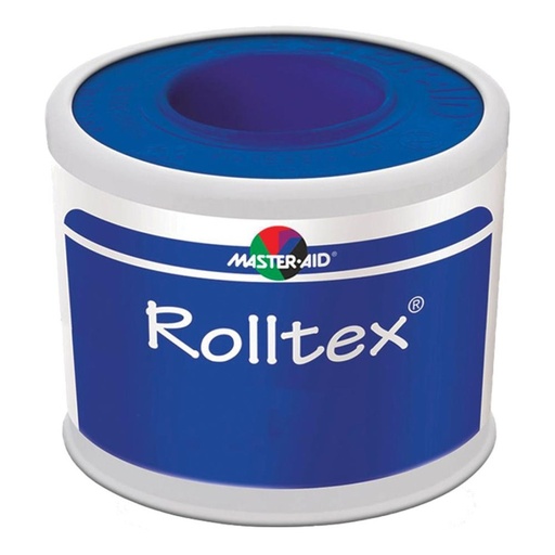 [DMM01015] Cerotto adesivo in tela bianco 5x5cm Roll Tex