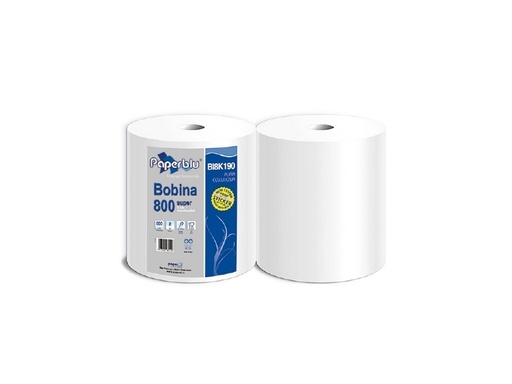 [MCP01014] Bobina 100% cellulosa 800 strappi 200 metri